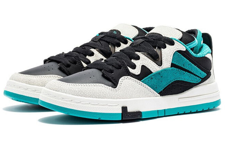Li-Ning Wave Pro 'Black White Green' AECR043-1