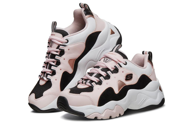 (WMNS) Skechers D'lites 3.0 Pink/White/Black 88888374-PKBK