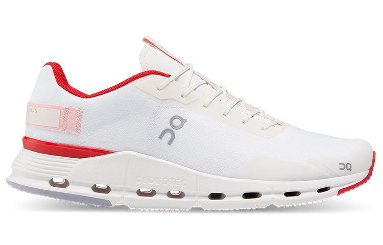 On Running Cloudnova Form 'White Red' 26.98485