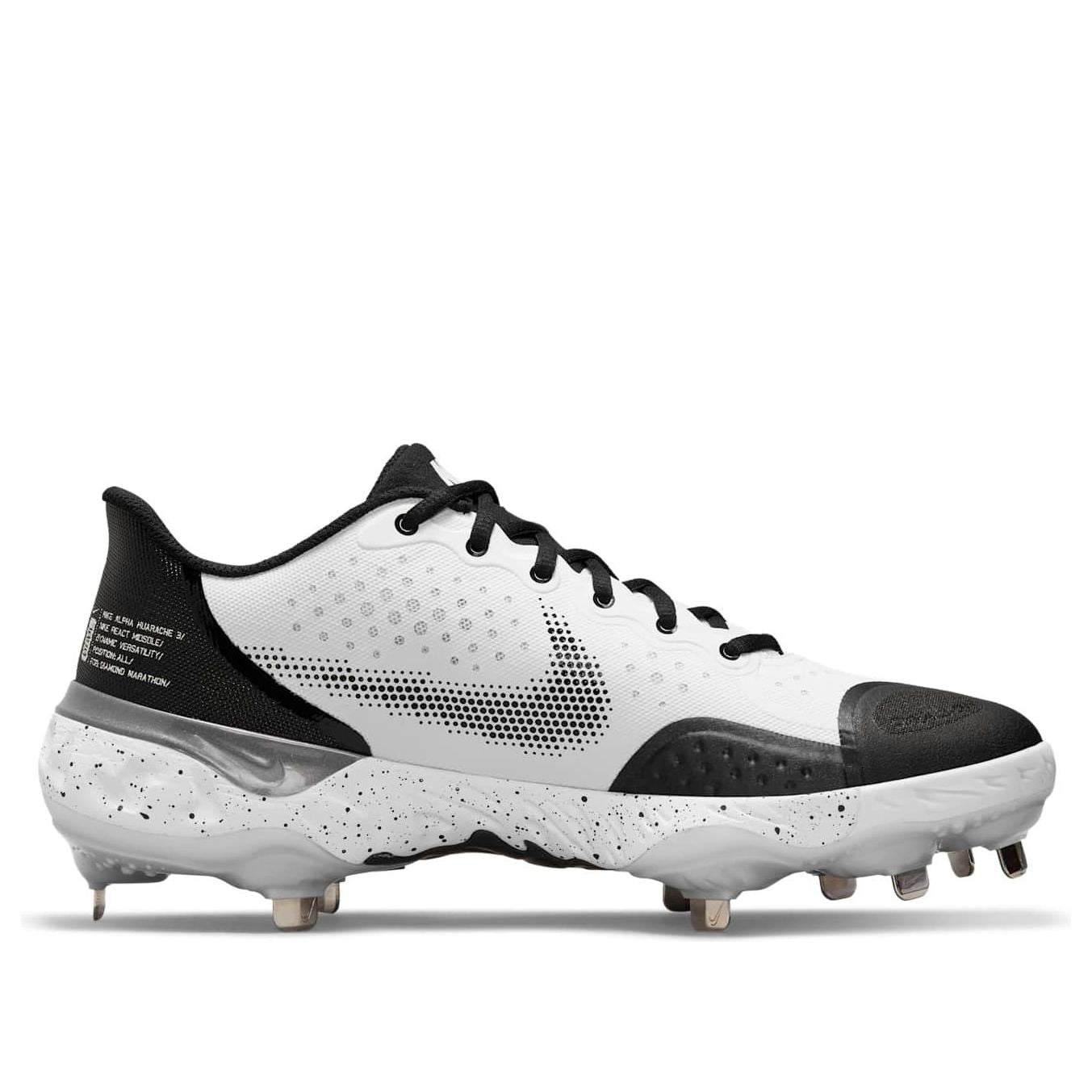 Nike Alpha Huarache Elite 3 Low 'White Black' CV3552-105