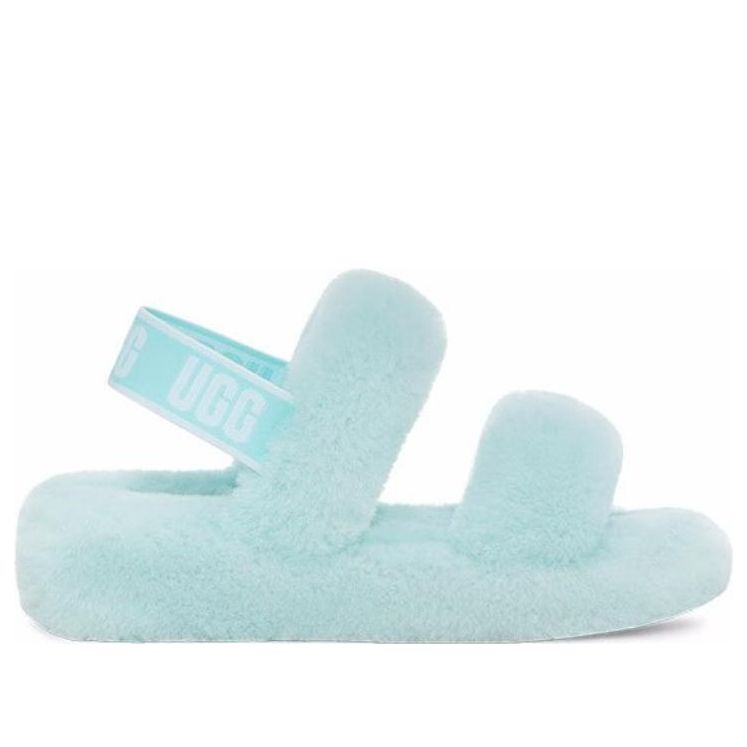 (WMNS) UGG Oh Yeah Slide 'Sky' 1107953-SKY