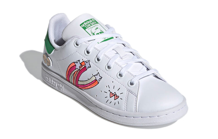 (GS) adidas Stan Smith J 'Girls Rule - White' FX5976