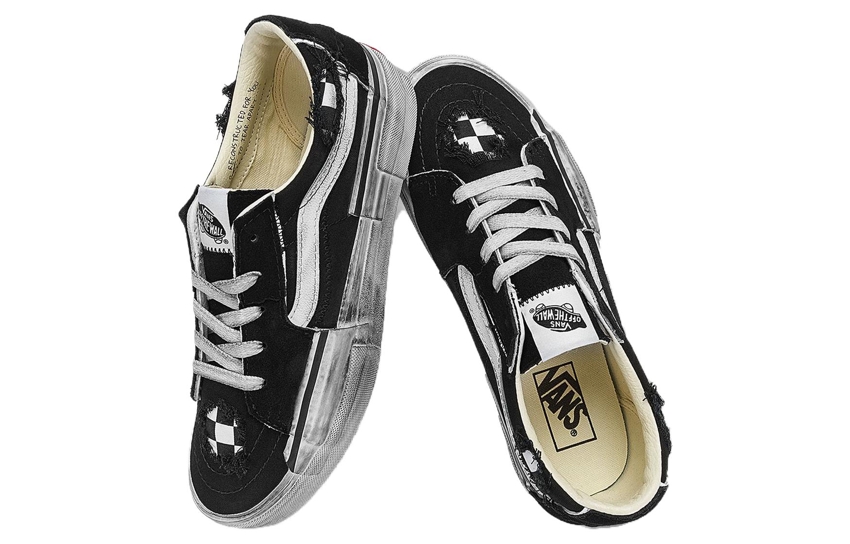 Vans SK8-Low Reconstruct 'Black White' VN0009QSBP7