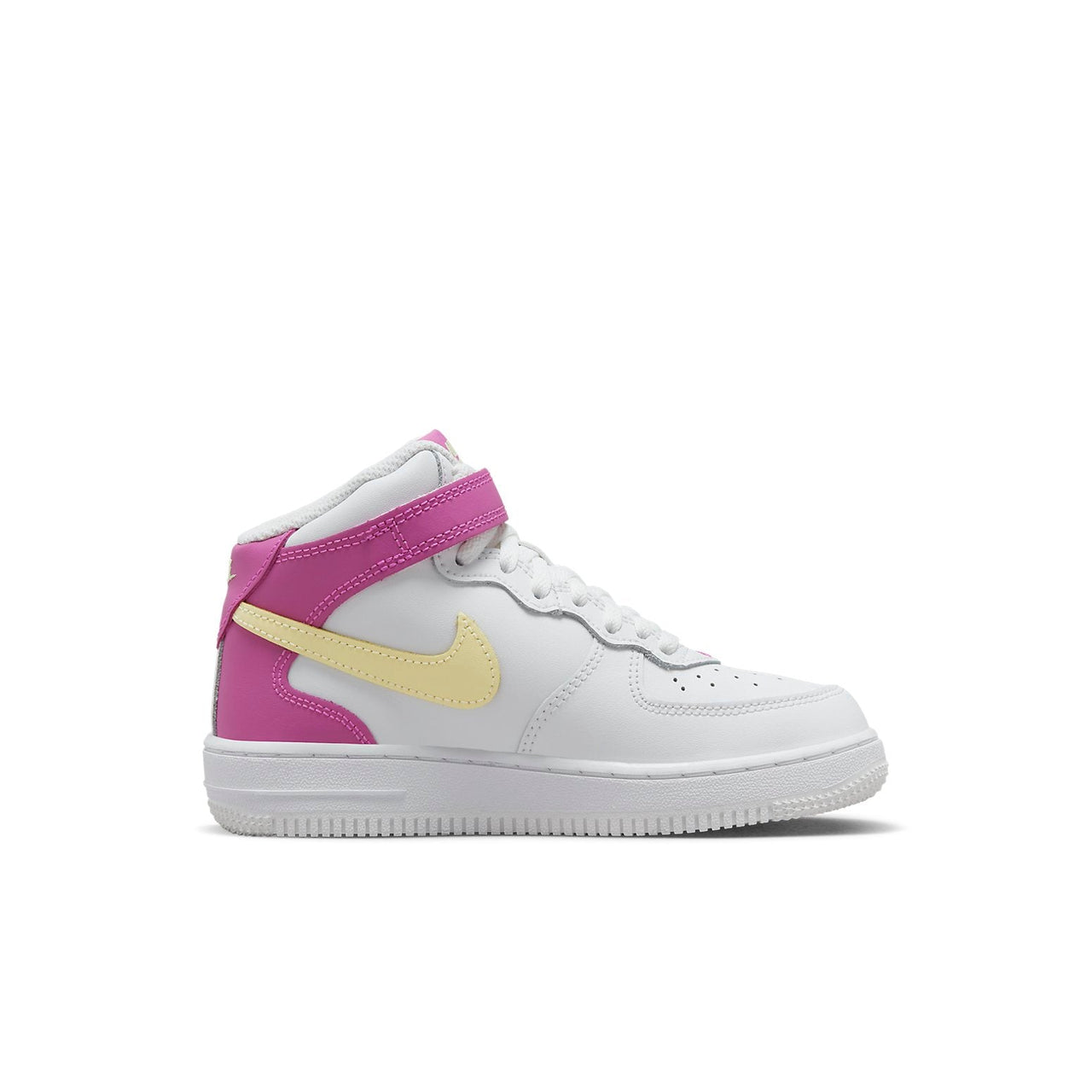 (PS) Nike Air Force 1 Mid LE 'White Citron Fuchsia' DH2934-100