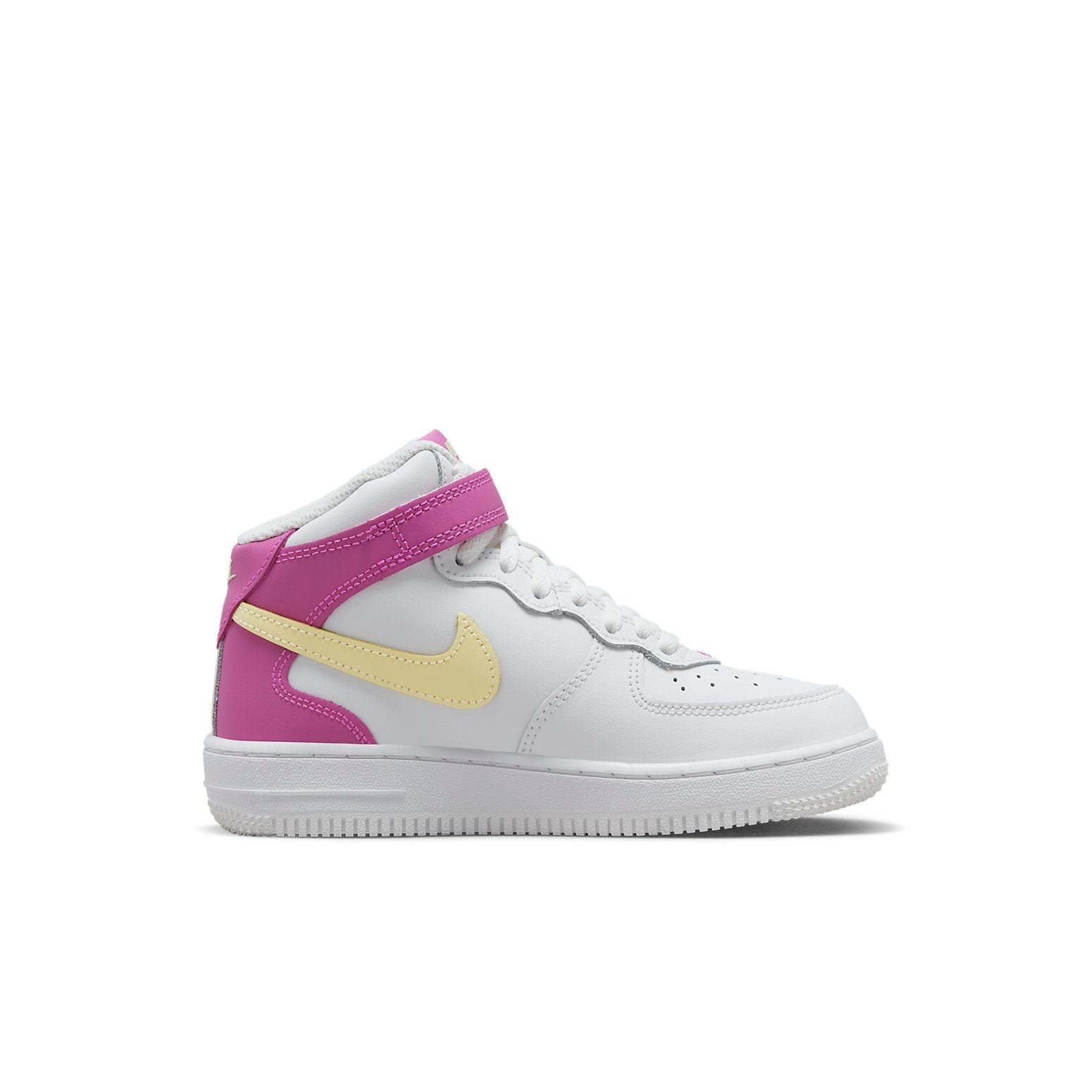 (PS) Nike Air Force 1 Mid LE 'White Citron Fuchsia' DH2934-100