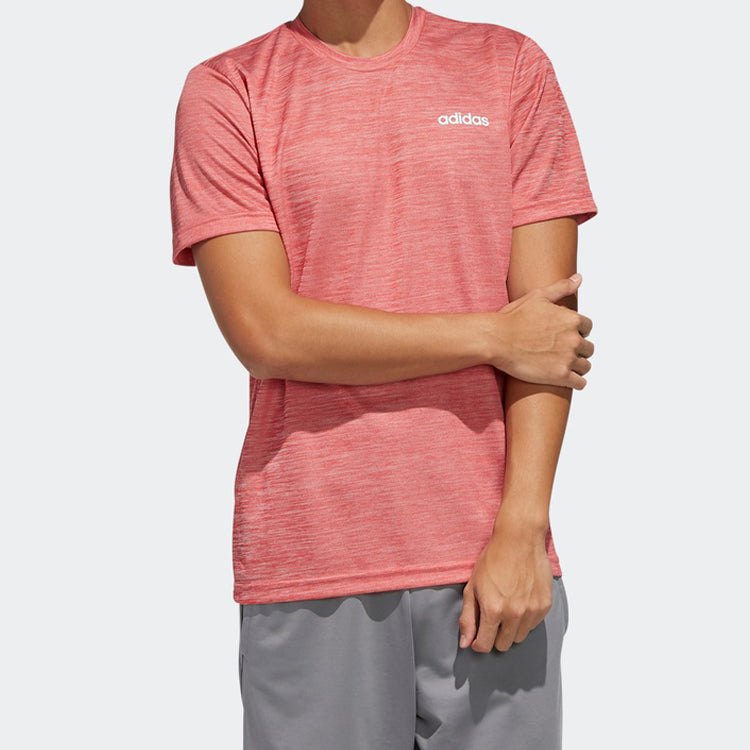 adidas Training Sports Short-sleeve Tee Men PInk FL0328