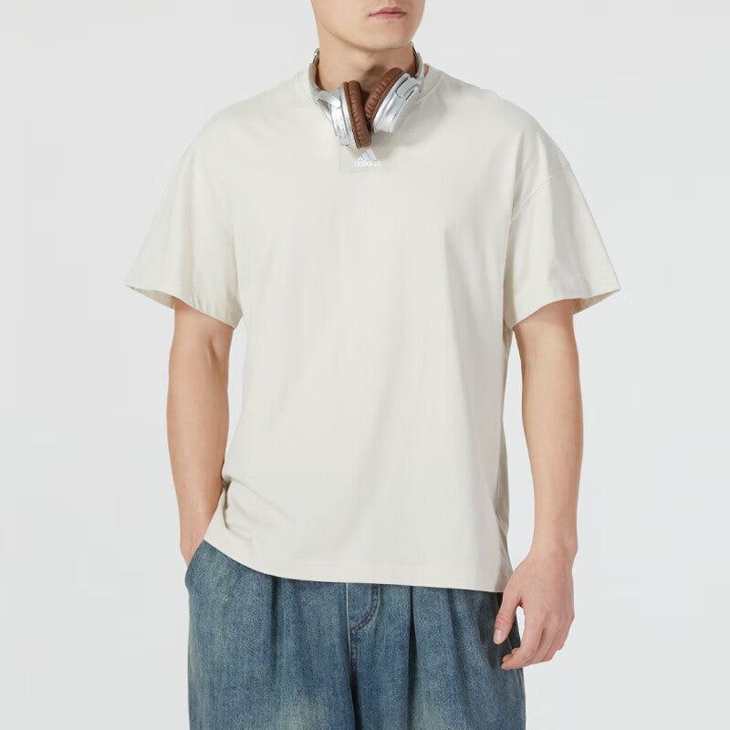 adidas Essentials Feelvivid T-Shirt Asia Sizing 'Aluminium' HK2856