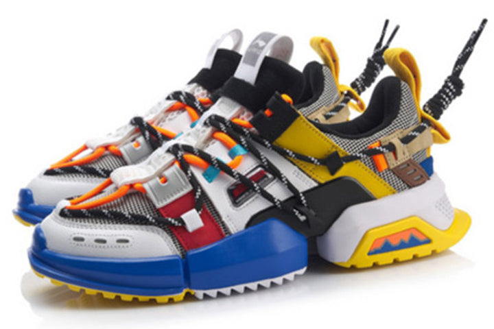 (WMNS) Li-Ning Titan x 2019 New York Fashion Week 'Yellow Blue' AGLP088-2