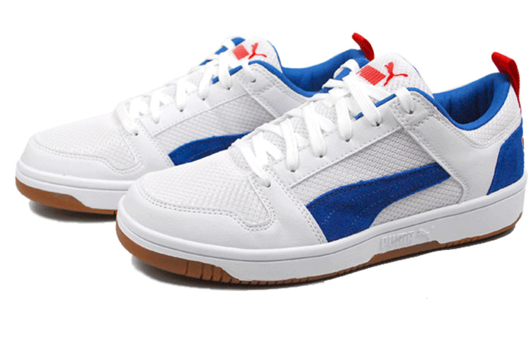 PUMA Rebound Layup Lo 'White/Blue' 370914-01