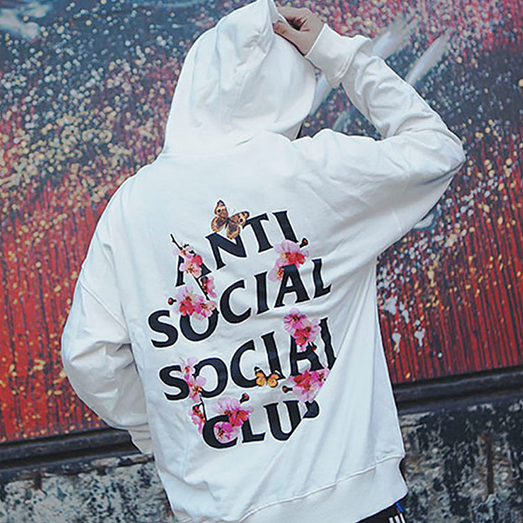 ANTI SOCIAL SOCIAL CLUB Alphabet Zipper Unisex White ASSW393