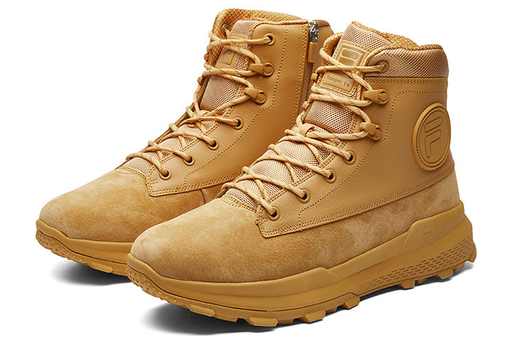 FILA Trooper 1S Outdoor Fleece Lined High Top Outdoor Yellow A12M044701FHY