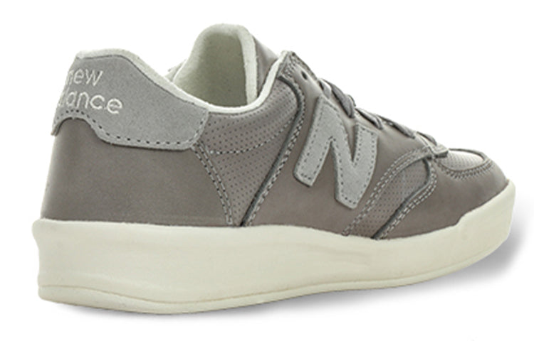 New Balance Unisex 300 Series Leather Sneakers Gray CRT300LG