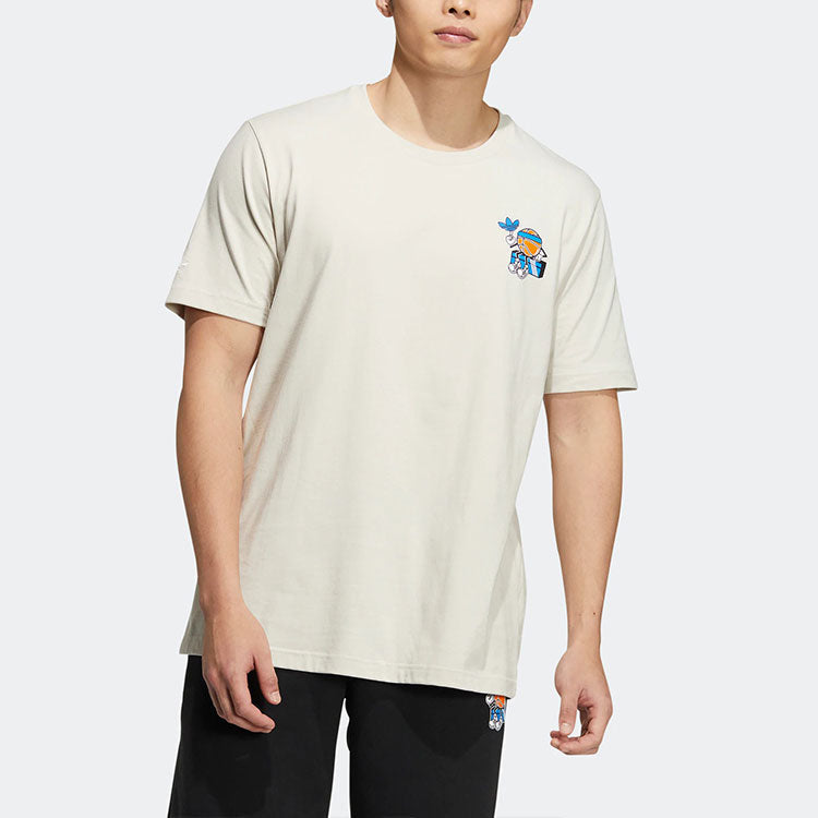adidas originals Graphic T-Shirts 'White' H49573