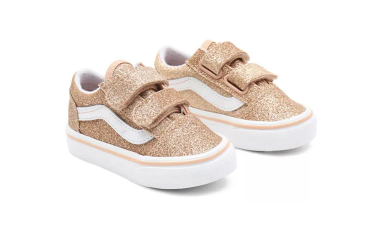 (TD) Vans Old Skool V 'Amberlight Glitter' VN000D3Y9AE