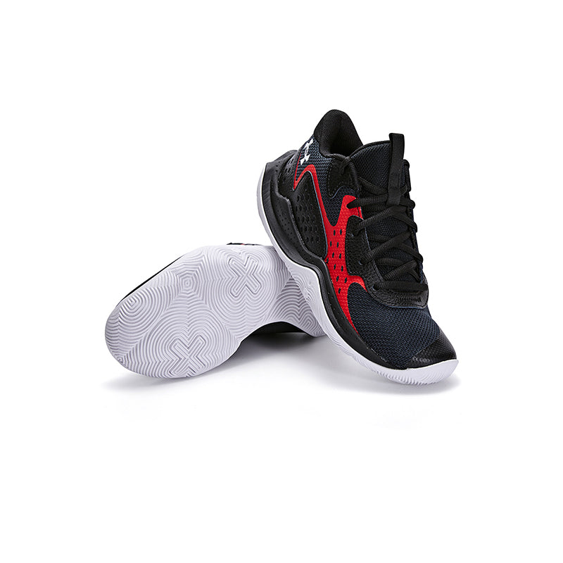 (GS) Under Armour Jet '23 'Black Red' 3026635-001-NEW