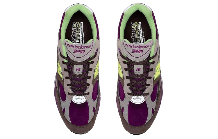 New Balance Stray Rats x 991 Made in England 'Purple Green' M991SRG