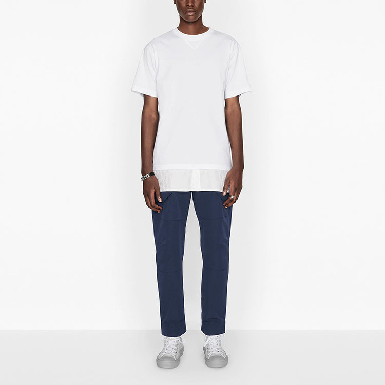 Men's DIOR Large Version Short Sleeve White 113J632A0677-C080