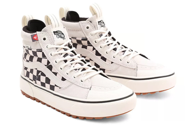 Vans Unisex SK8-HI Mte-2 Sneakers White/Grey VN0A5HZZ6LC