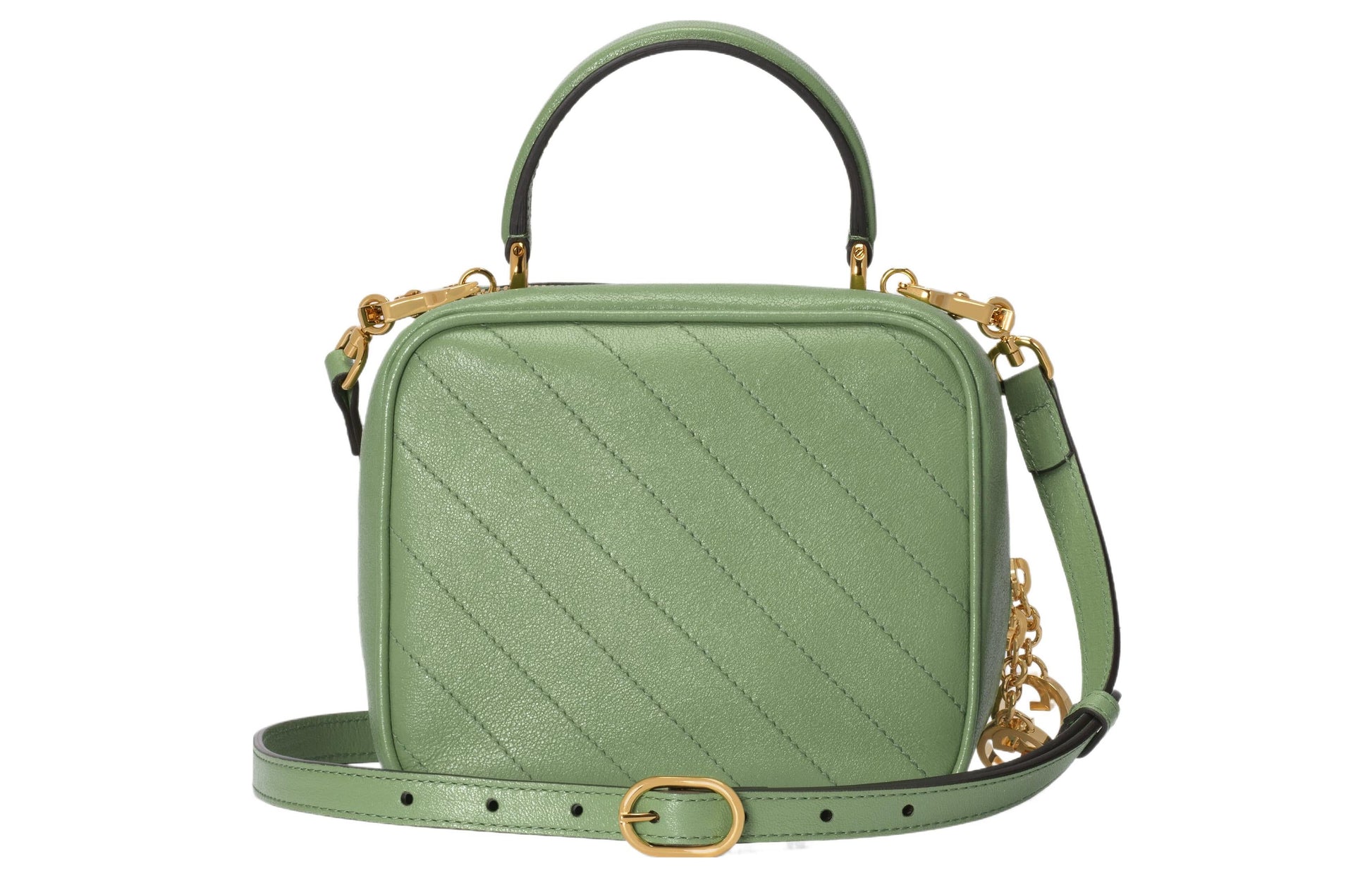 (WMNS) Gucci Blondie Top Handle Bag 'Green Soil Grass' 744434-1IV0G-3509