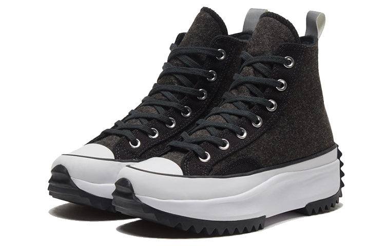 Converse Run Star Hike High 'Black Ice - Black Silver' 169437C