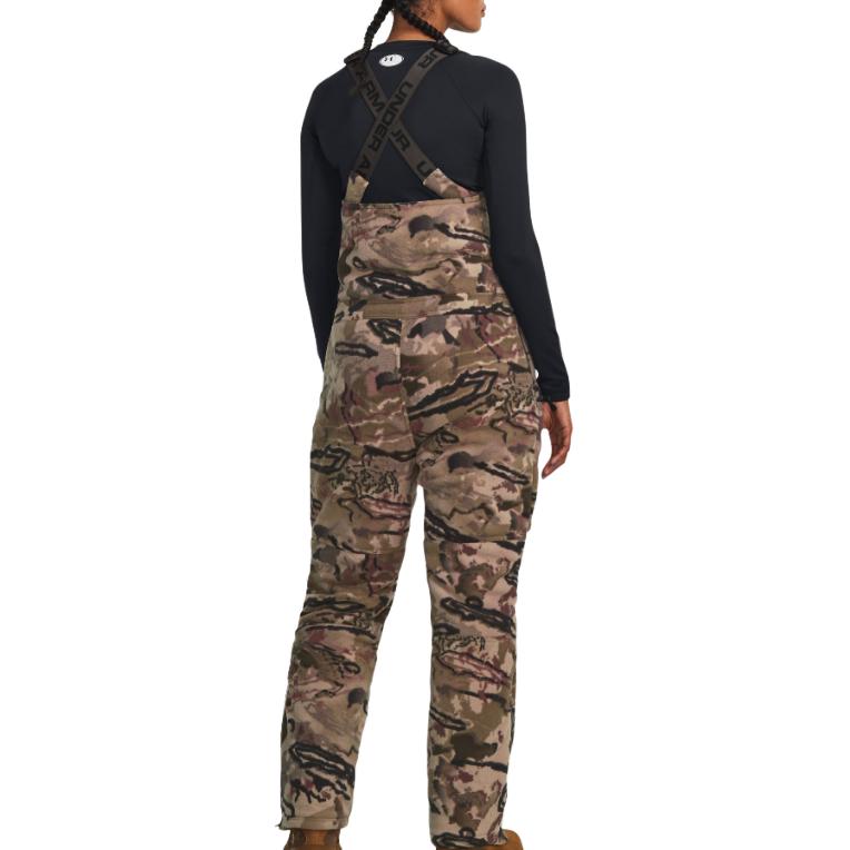 (WMNS) Under Armour Rut Windproof Bib 'Camo' 1378820-989