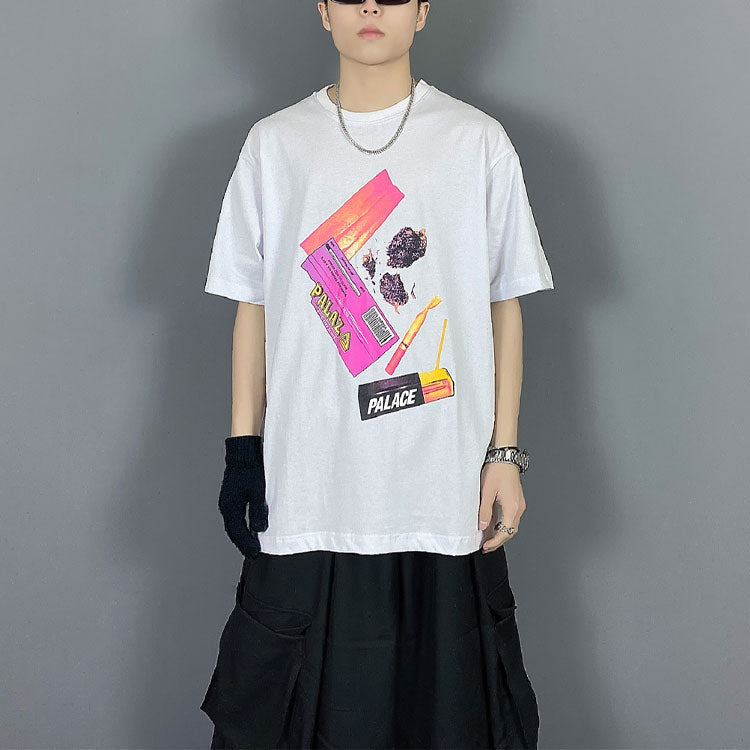PALACE Pattern Short Sleeve Unisex White P18TS068