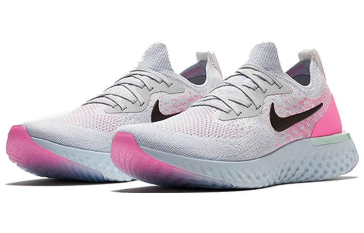 (WMNS) Nike Epic React Flyknit 'Pure Platinum' AQ0070-007