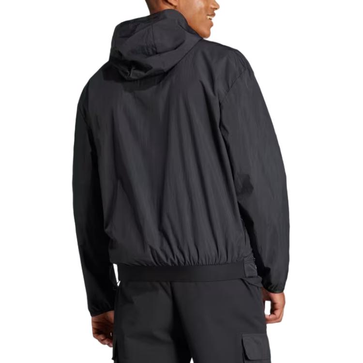 adidas City Escape Full-Zip Hoodie Asia Sizing 'Black' IR5192