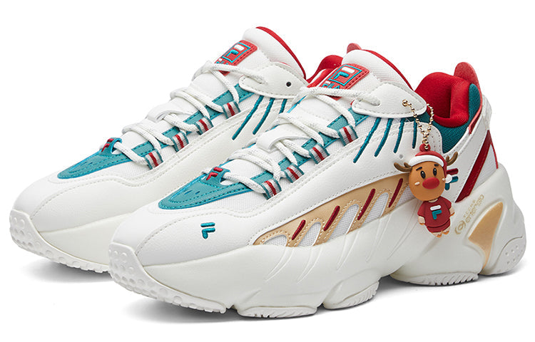(WMNS) FILA ADE XMS Low-Top White/Green/Red F12W111225FBD