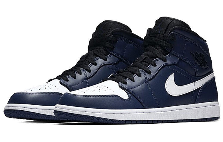 Air Jordan 1 Mid 'Obsidian' 554724-401