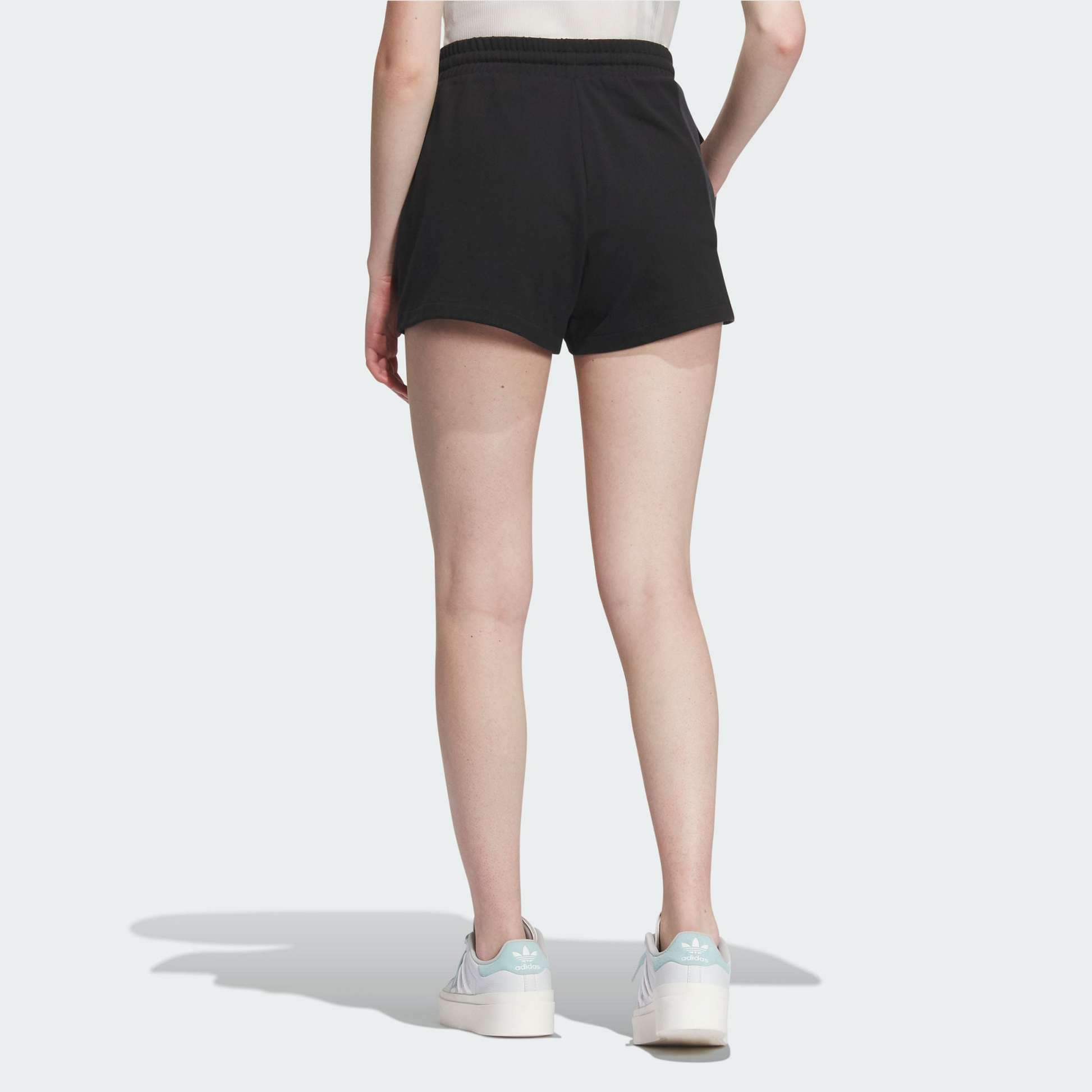(WMNS) adidas LT Shorts Asia Sizing 'Black' IU4843