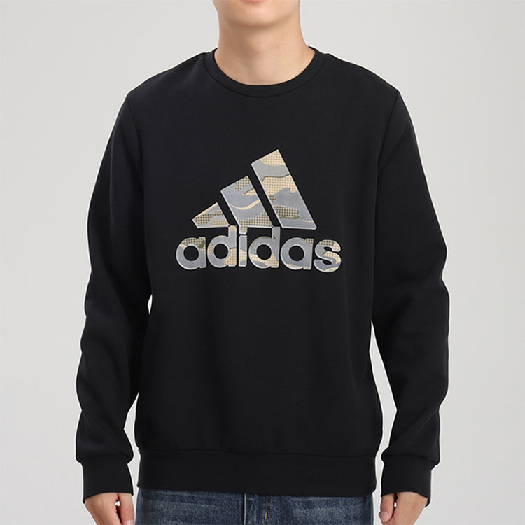 adidas Graphic Badge of Sport Sweatshirt BOS Men Black GH4412