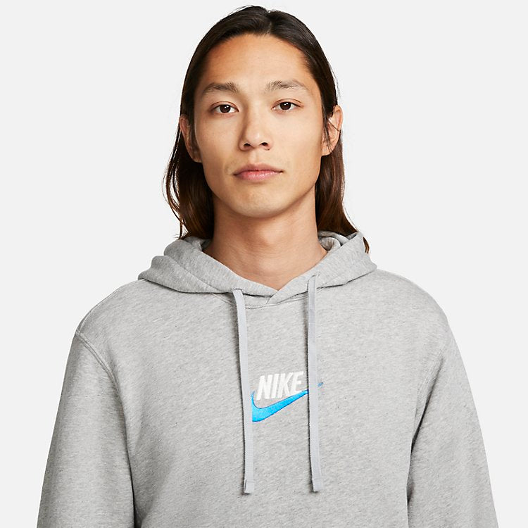 Nike Club Pullover Hoodie 'Light Grey' FB7789-063