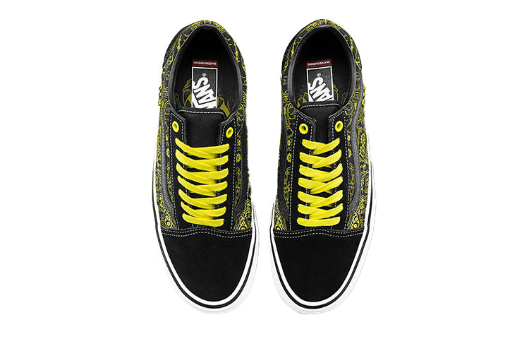 Vans Mike Gigliotti x SpongeBob SquarePants x Skate Old Skool 'Black Yellow' VN0A5FCBZAU