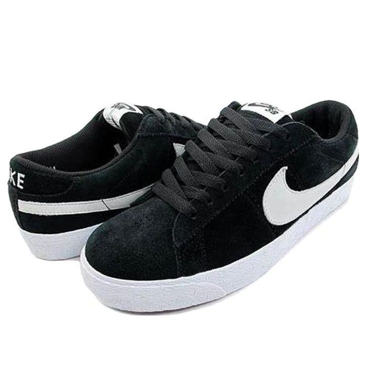Nike Blazer Low SB 'Black and White' 318960-011