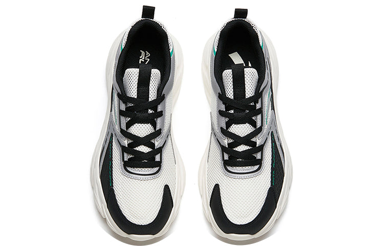 ANTA Running Series Sneakers 'White Black Green' 112225573-1