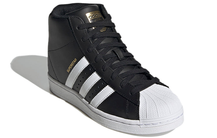 (WMNS) adidas originals Superstar Up 'Black White' FW0117