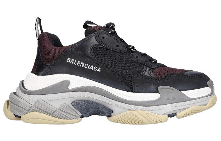 Balenciaga Triple S Sneakers 'Black Purple' 536737W09OH1091