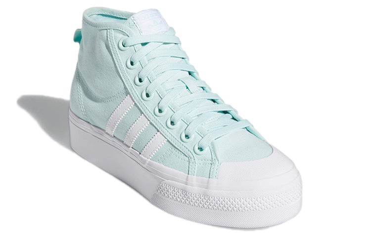 (WMNS) adidas Nizza Platform Mid 'Blue White' H02700