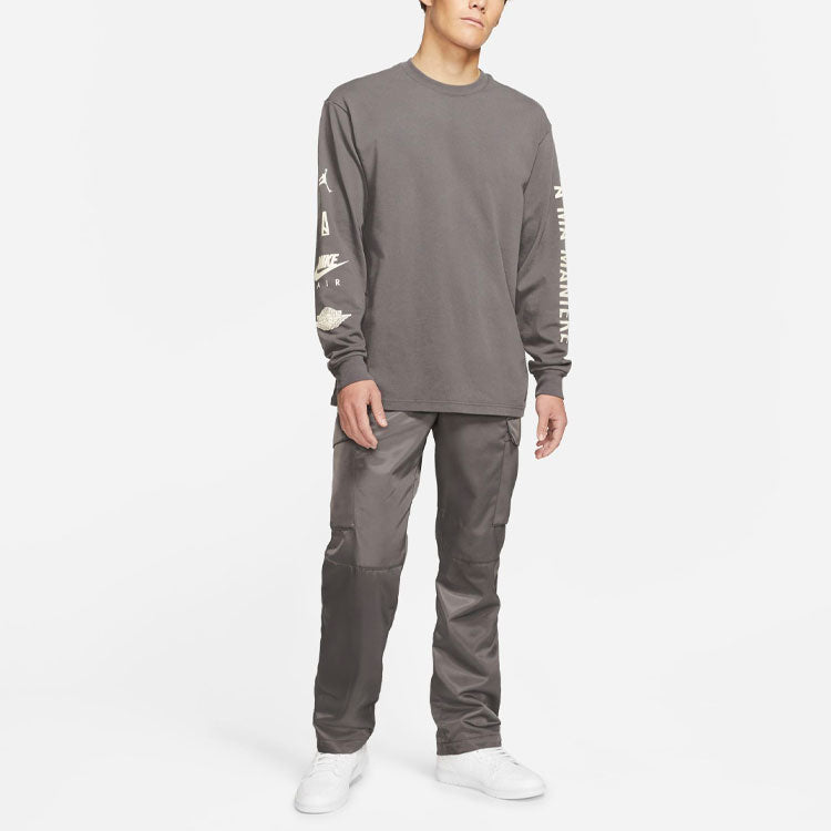 Air Jordan x A Ma Maniere Long Sleeves T-Shirt 'Grey' CV3448-099
