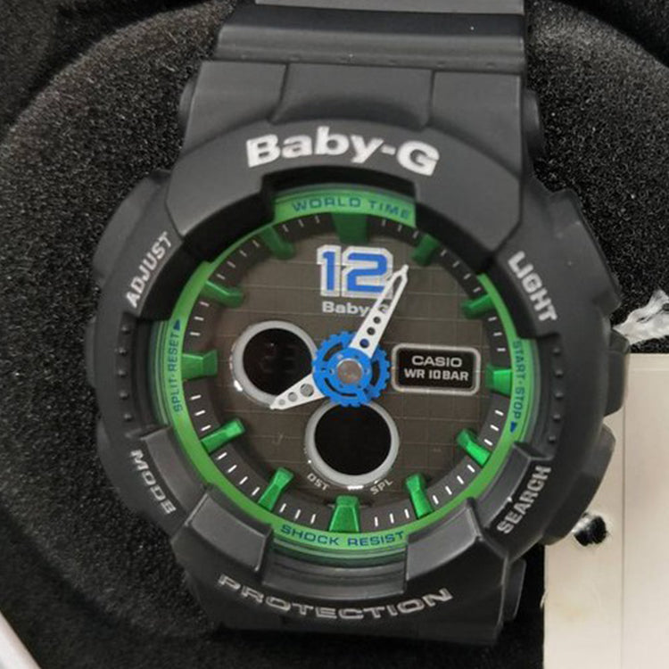 CASIO Baby-G 'Black Green' BA-120-1B