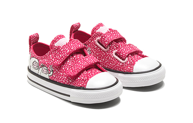 (TD) Converse Chuck Taylor All Star 2V Pink Snowman Low 'Pink Blue' 769304C
