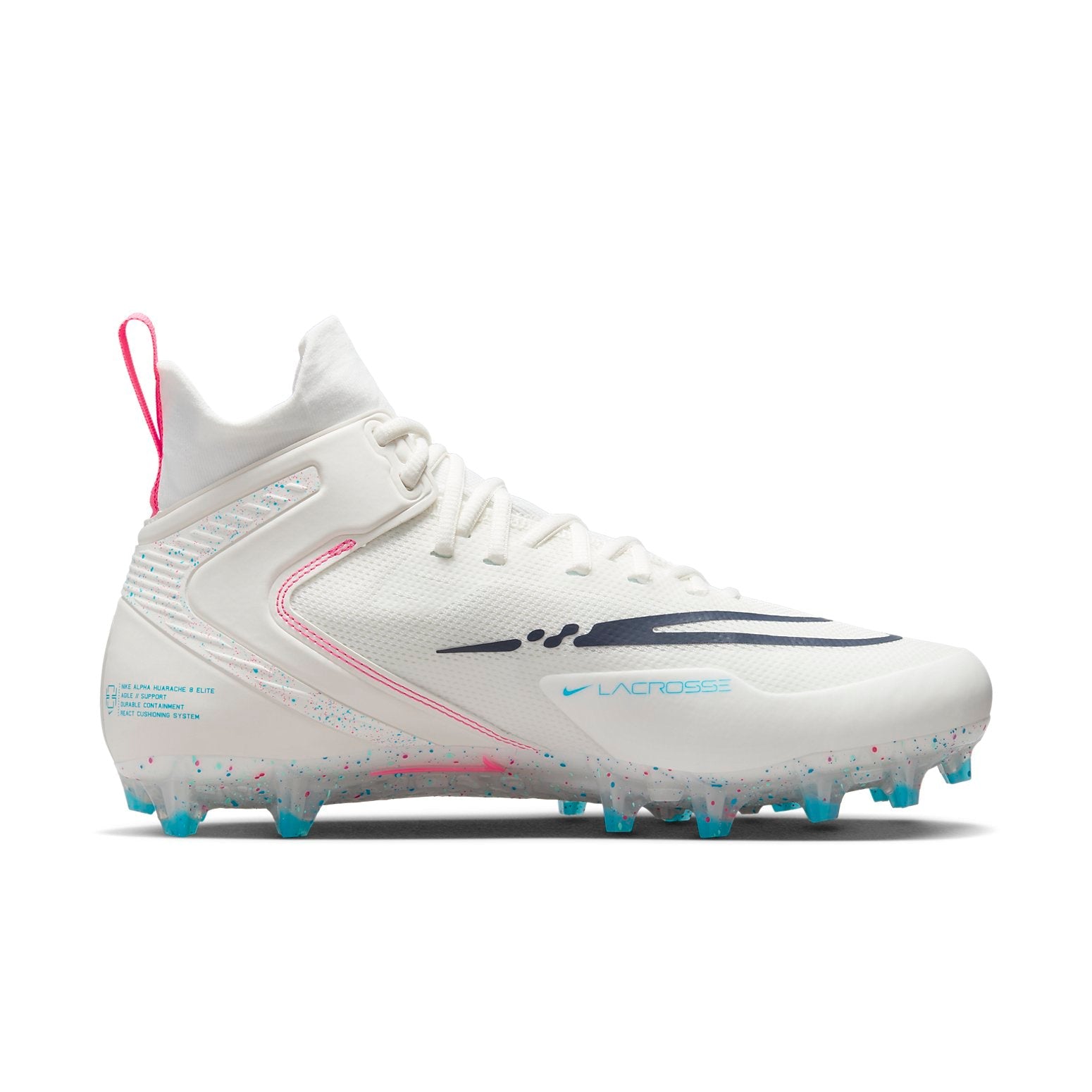 Nike Alpha Huarache 8 Elite 'Sail Hyper Pink' CW4440-116