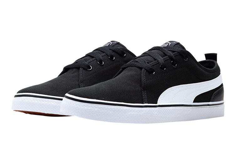 PUMA S Street Vulc Low-cut Sneakers Black/White 361975-02