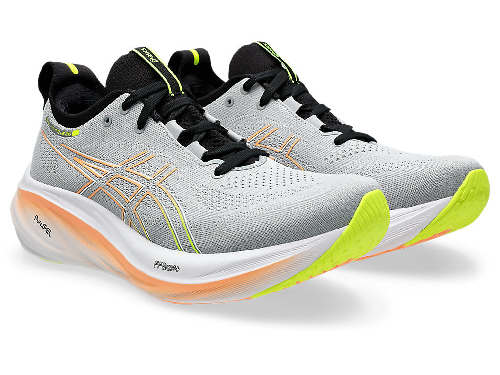 ASICS Gel-Nimbus 26 Mirai 'Grey Black Orange' 1011B794-022