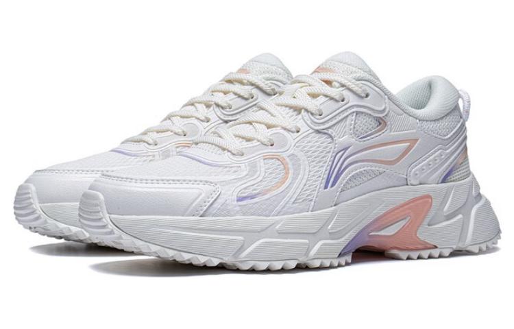 (WMNS) Li-Ning Shiguang 'White Pink Purple' ARXT008-1