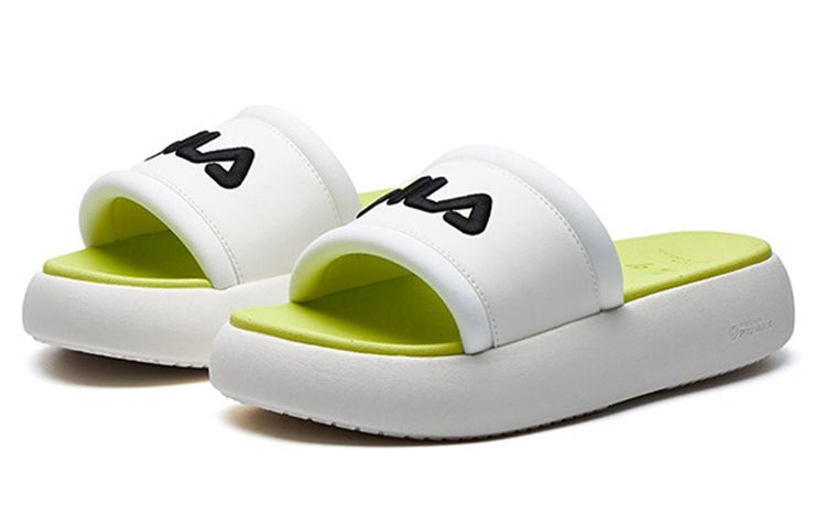 (WMNS) FILA Donut Fashion Slipper GS White F12W124622FSW