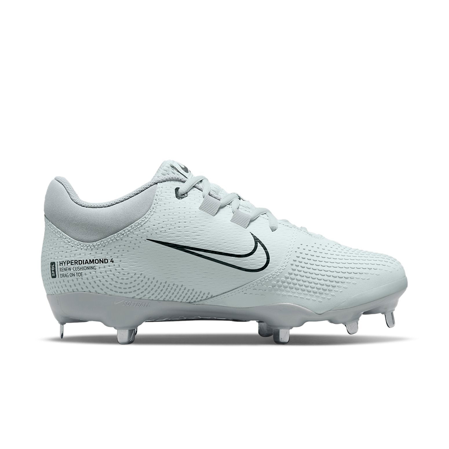 (WMNS) Nike Hyperdiamond 4 Pro 'Pure Platinum Wolf Grey' CZ5920-004