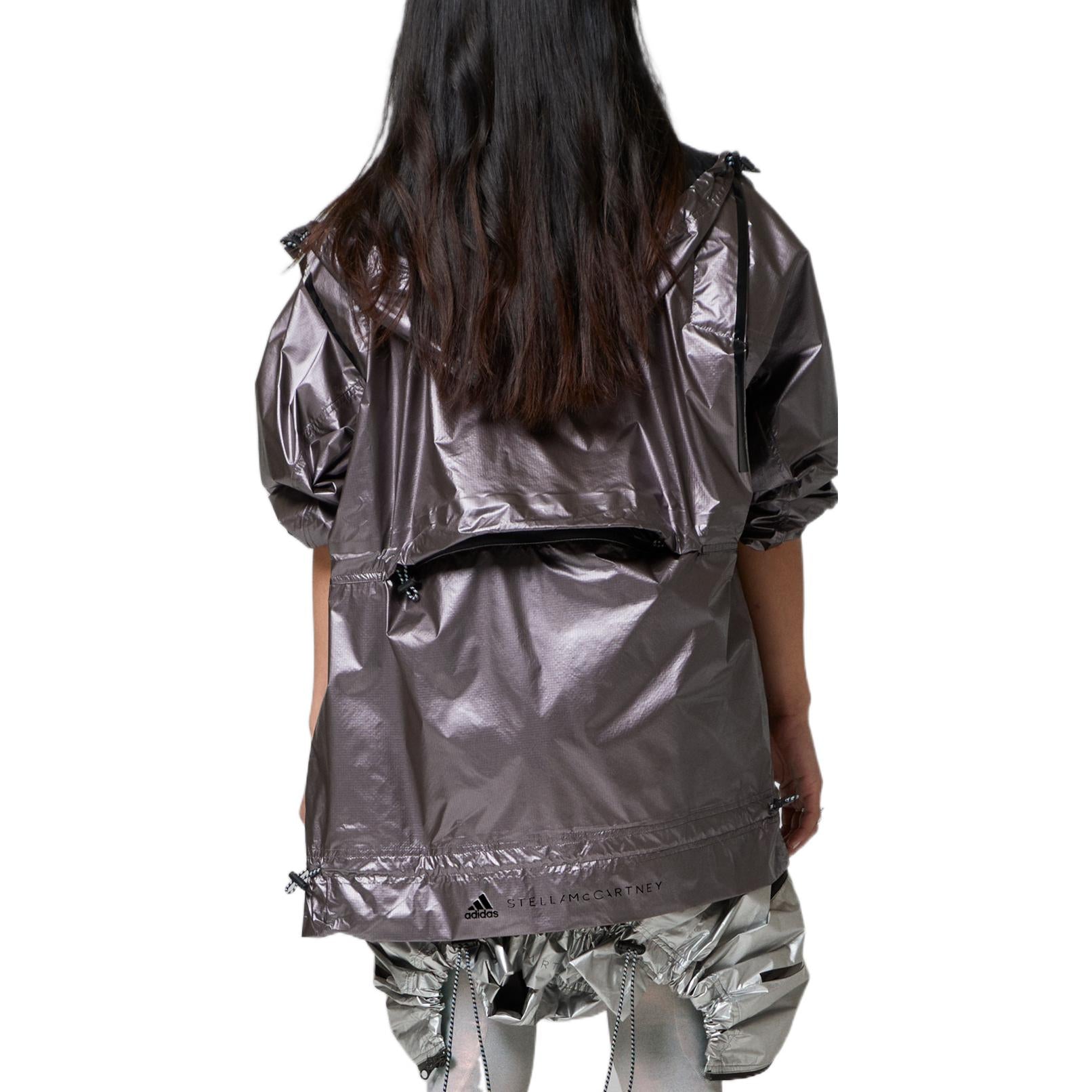 (WMNS) adidas By Stella McCartney Truepace Metallic Running Jacket Asia Sizing 'Copper' H09046