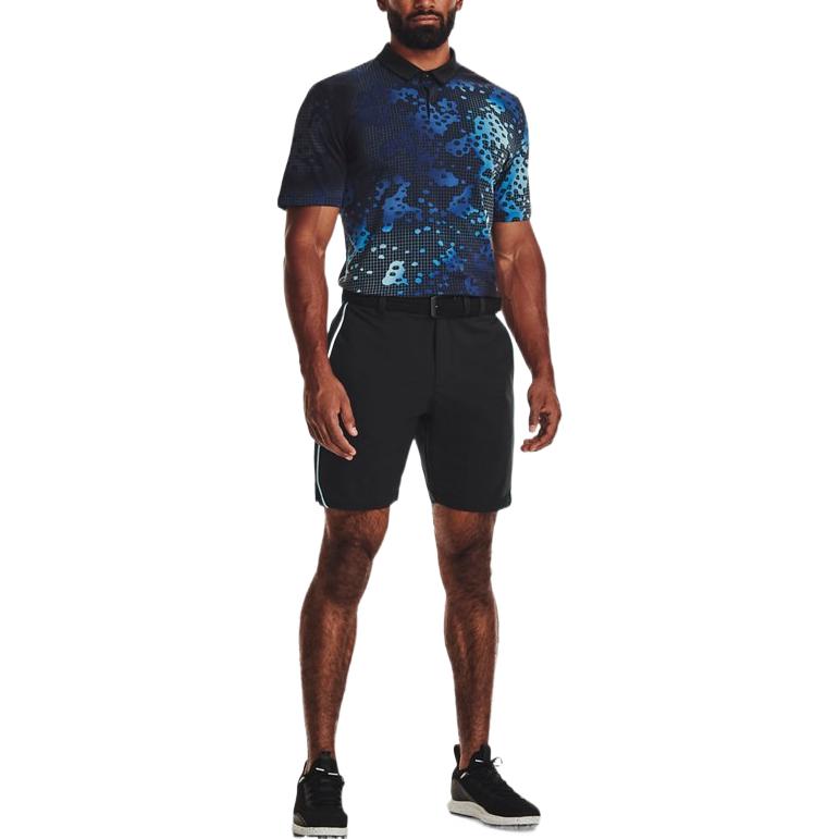 Under Armour Curry Polar Polo Shirt 'Blue Black' 1373679-001